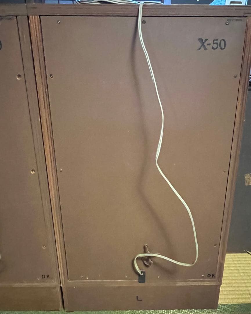 ONKYO 4チャンネルサラウンドスピーカー　木製フレーム