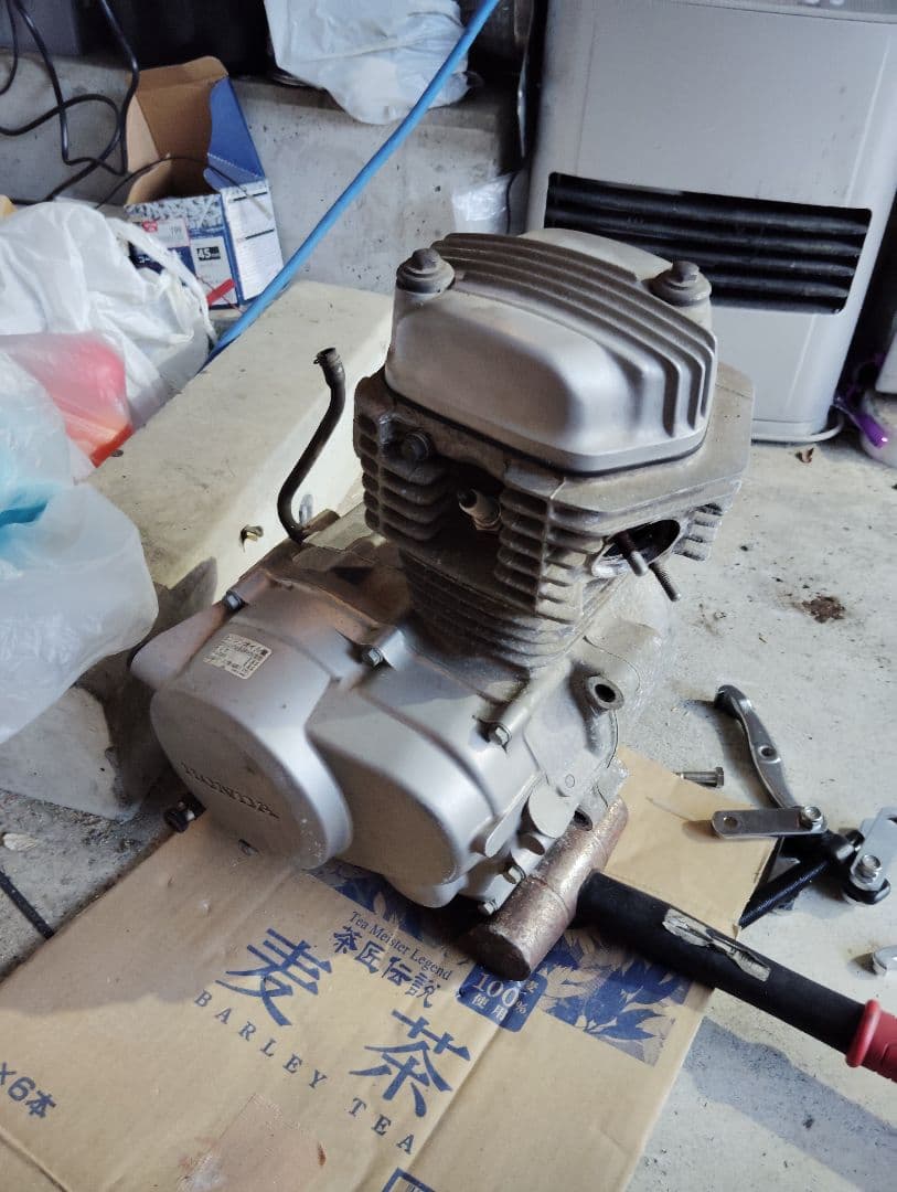 エイプ50 実働エンジン ノーマルボア キャブ車