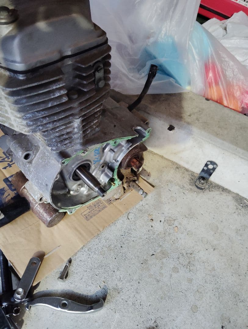 エイプ50 実働エンジン ノーマルボア キャブ車