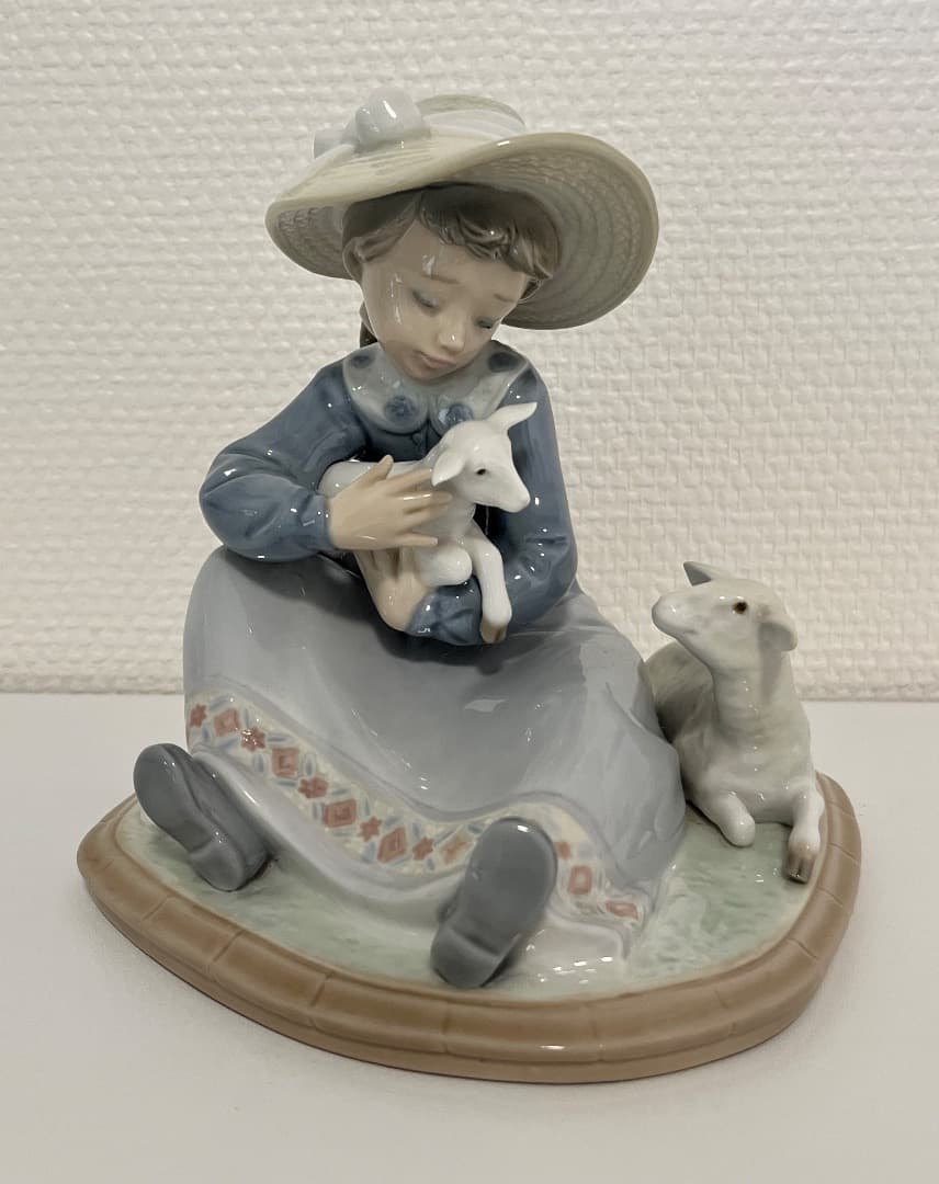 【美品】LLADROリヤドロ やさしい少女 5469 絶版