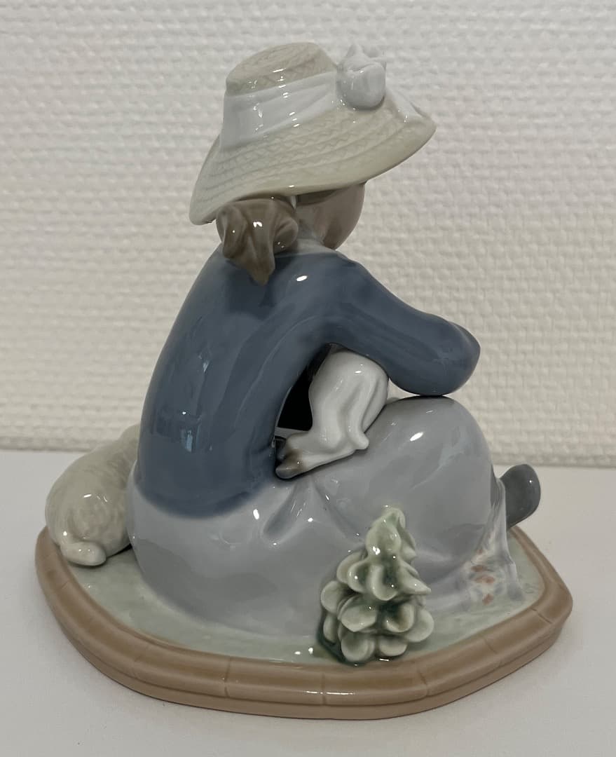 【美品】LLADROリヤドロ やさしい少女 5469 絶版