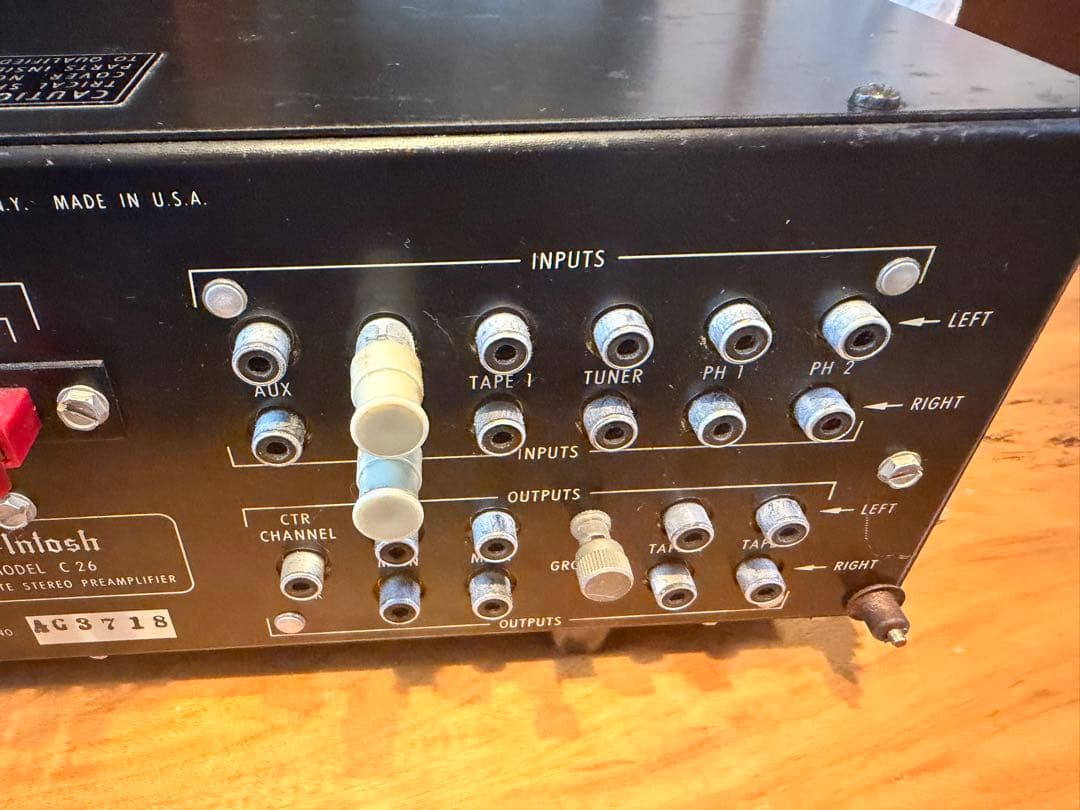 McIntosh マッキントッシュ C26 プリアンプ　最終値下げ