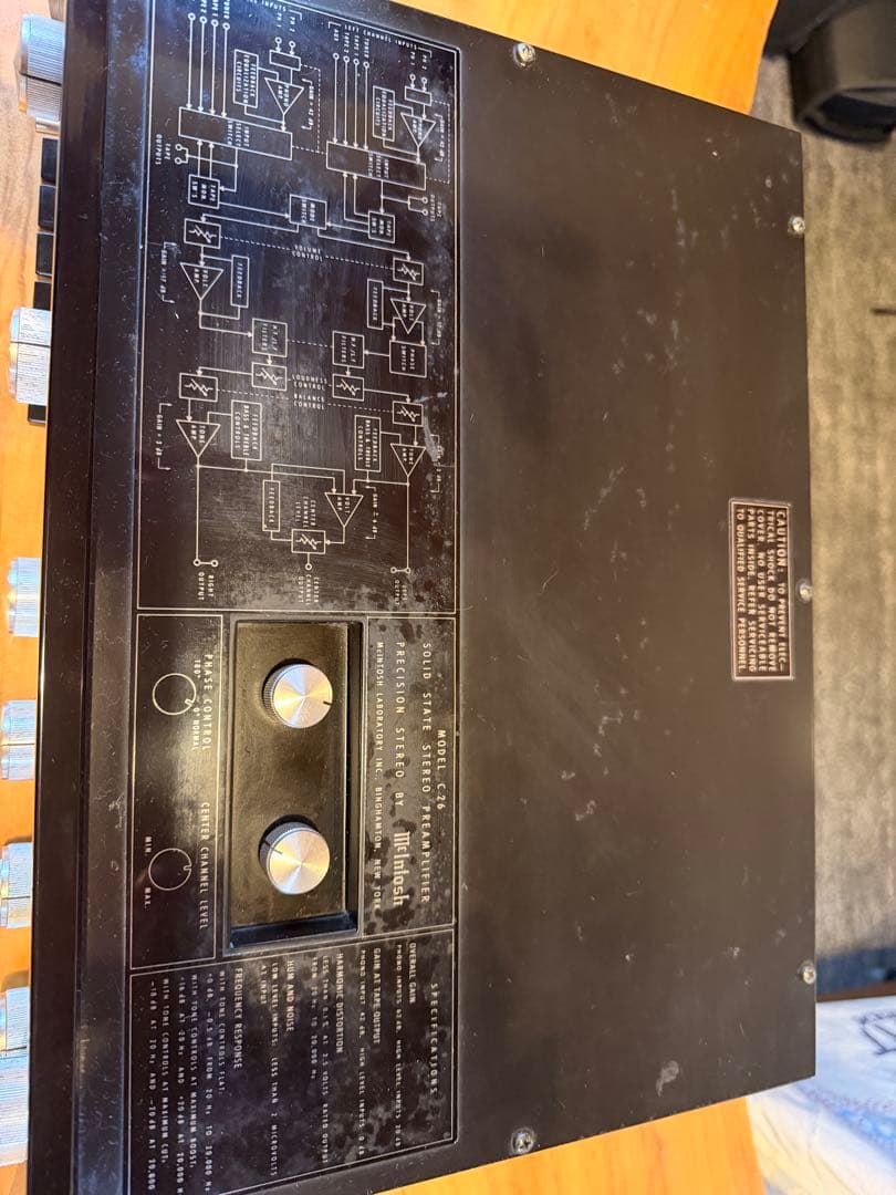 McIntosh マッキントッシュ C26 プリアンプ　最終値下げ