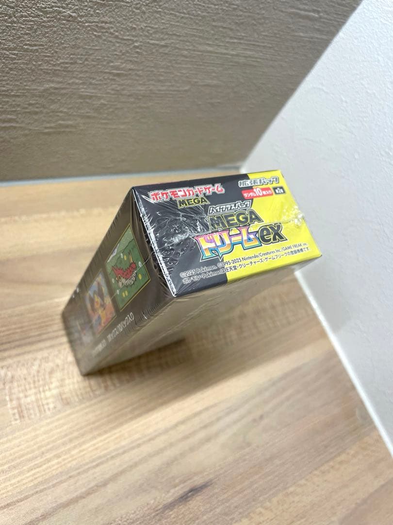 ポケモンカードゲーム メガドリームex ボックス売り　シュリンク付！　未開封品
