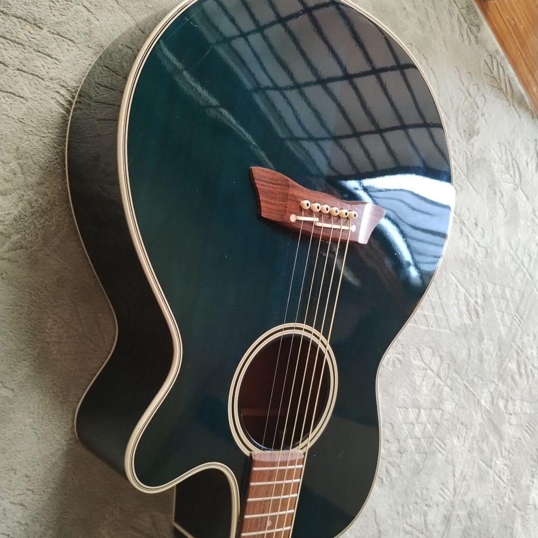 Takamine エレアコ PT106 ダークグリーン ハードケース付き！