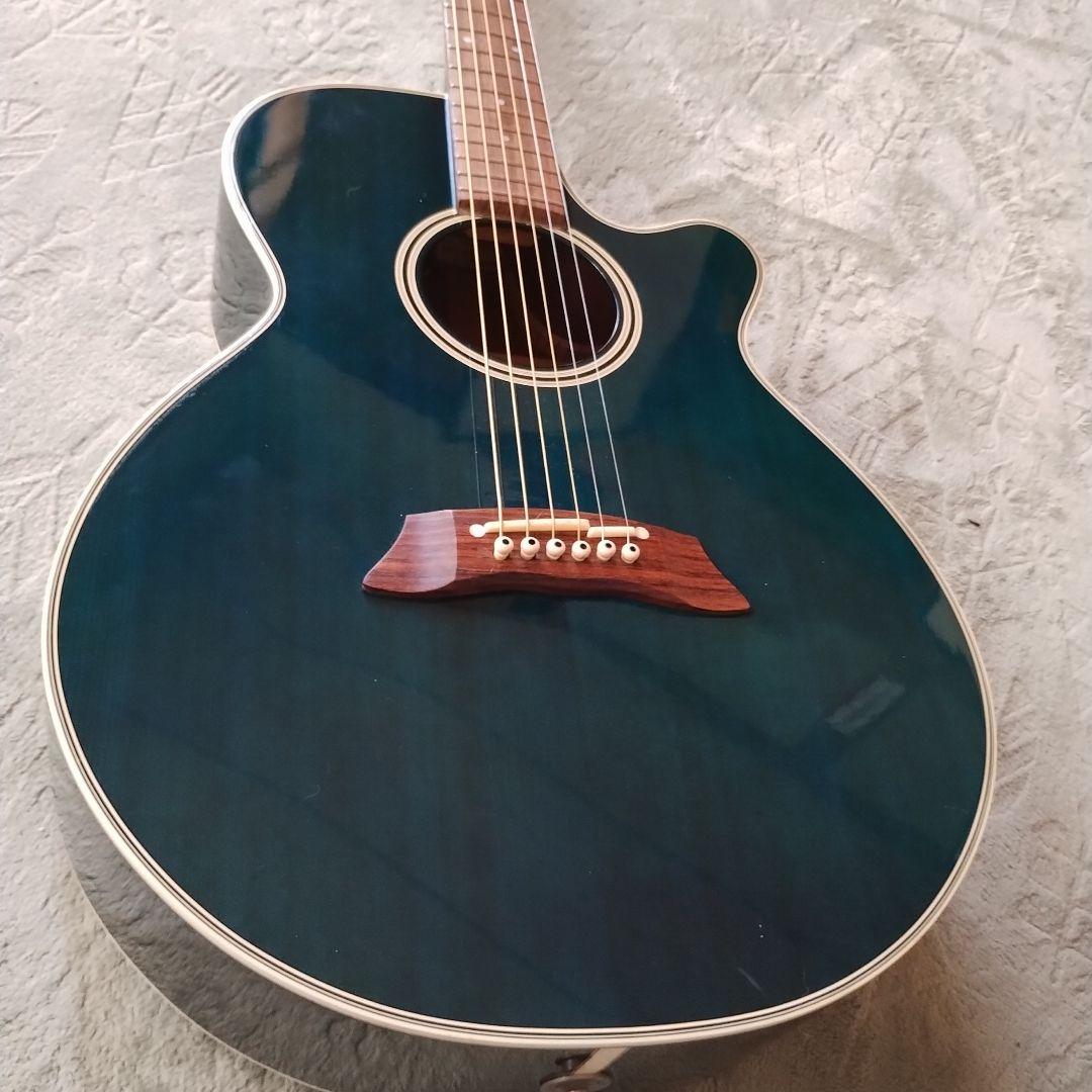 Takamine エレアコ PT106 ダークグリーン ハードケース付き！