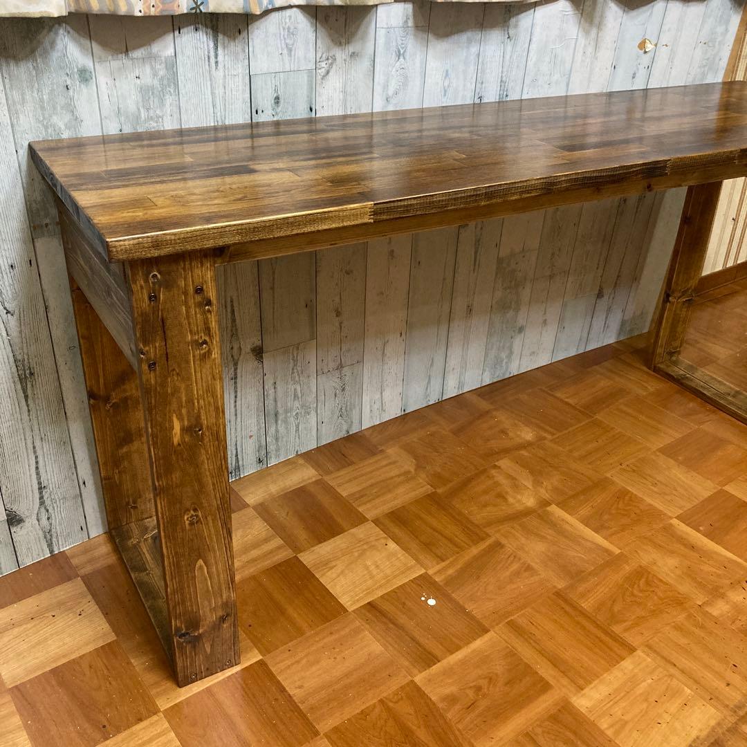 机 テーブル カウンター 幅140cm パイン集成材