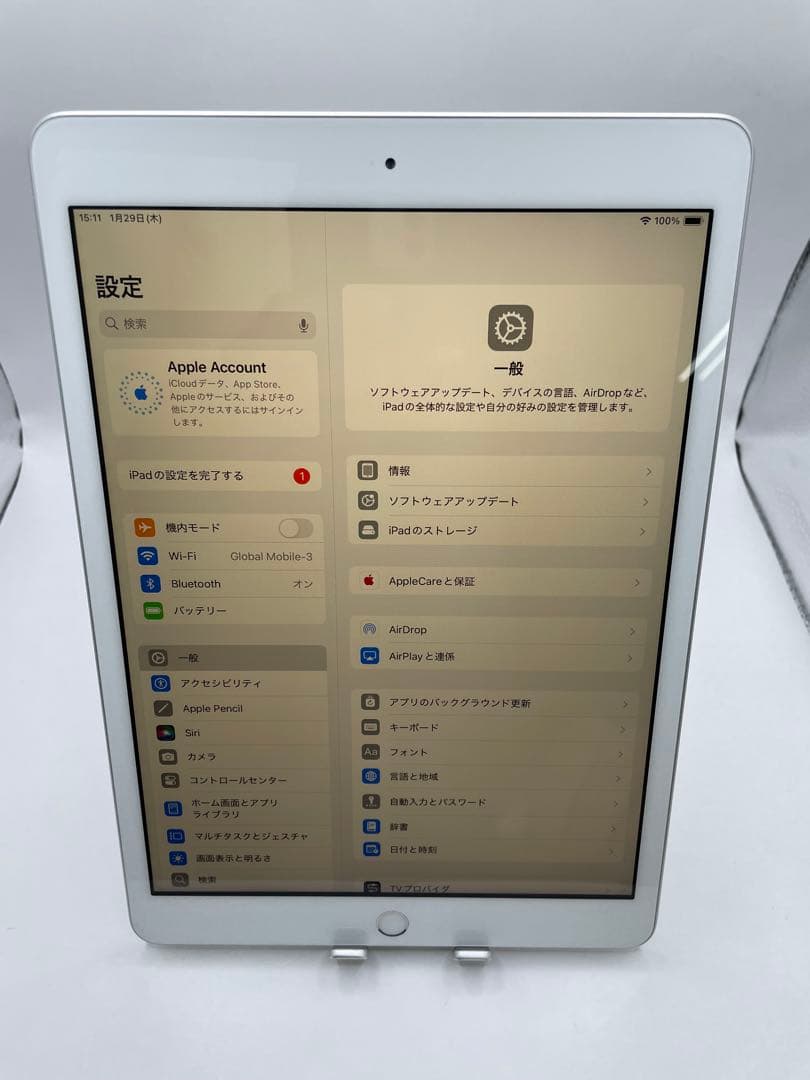 iPad 7世代 32GB 本体 バッテリー91%