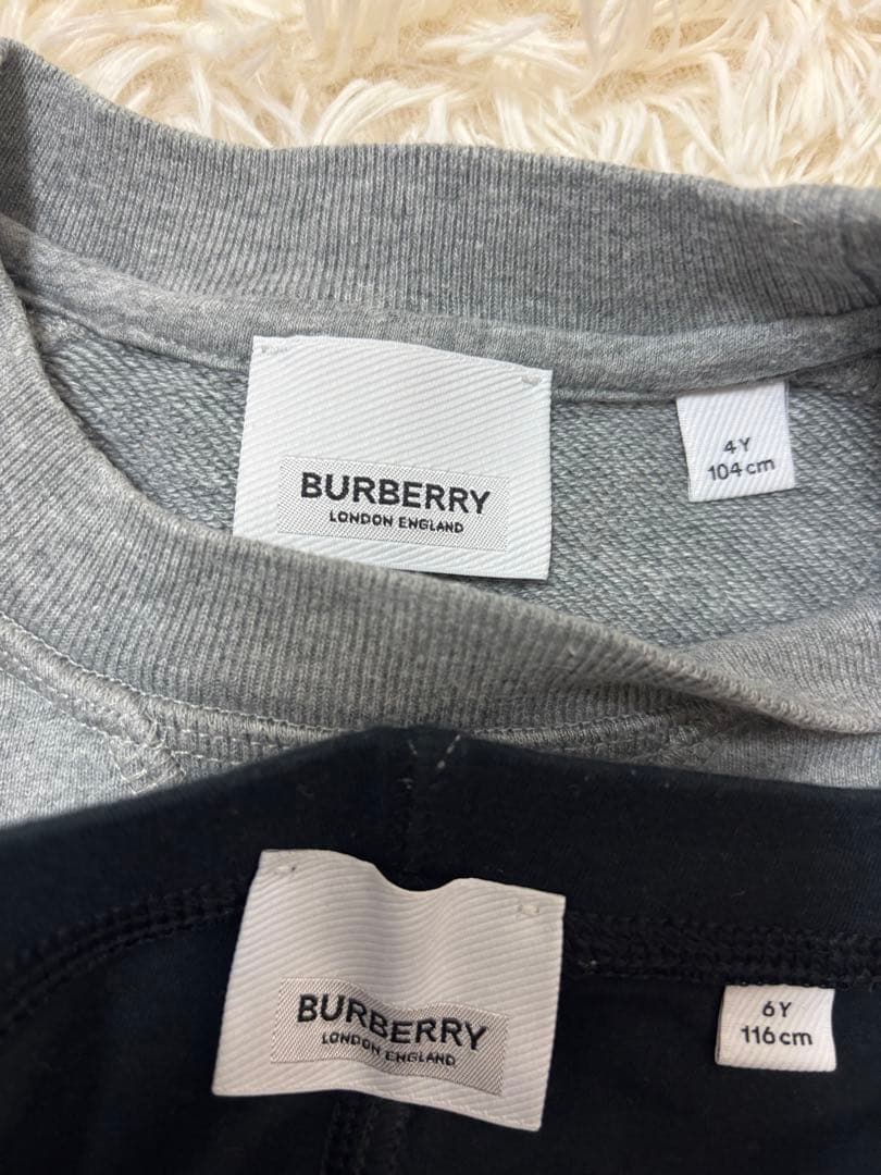 BURBERRY トレーナーとレギンスセット