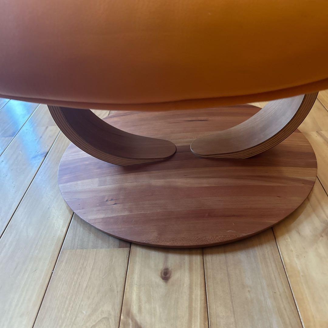 【美品】カリモク 1人 シングルソファー オットマン付き　ザファースト