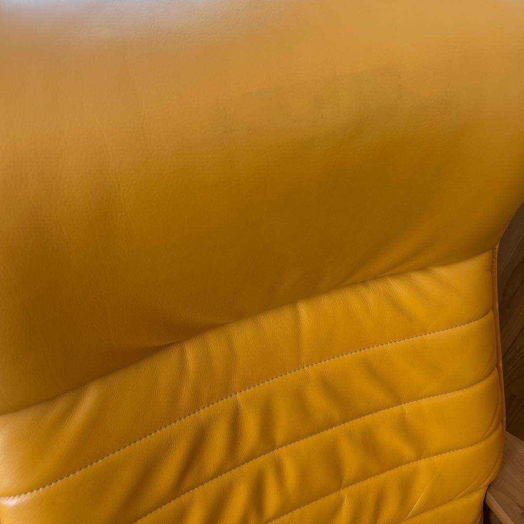 【美品】カリモク 1人 シングルソファー オットマン付き　ザファースト