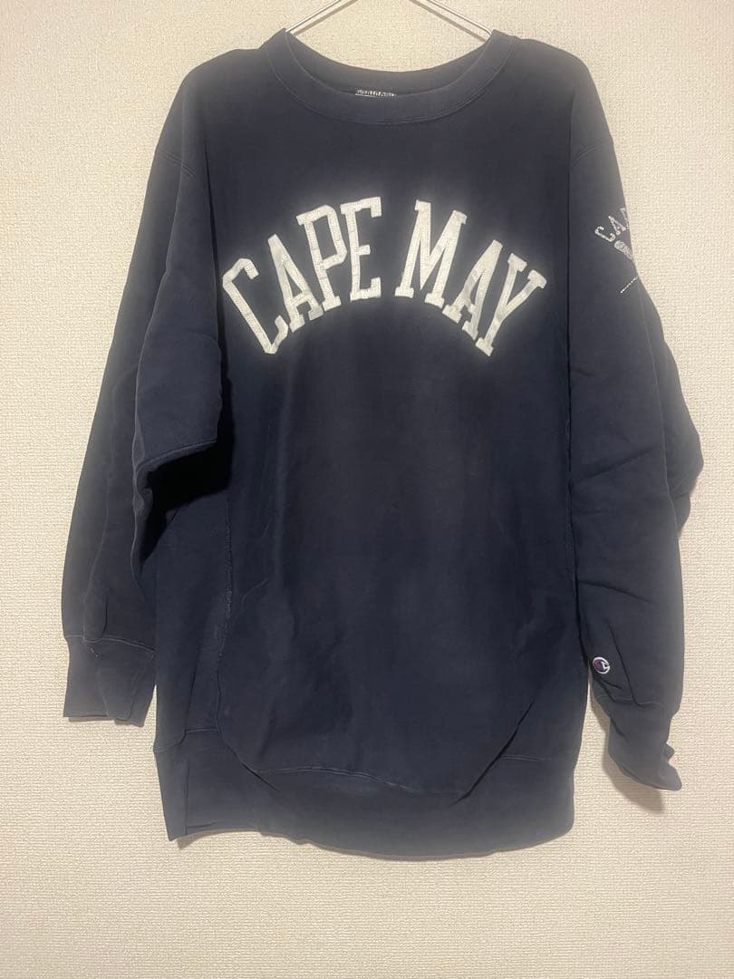 80s トリコタグ チャンピオン　リバースウィーブXXL CAPE MAY