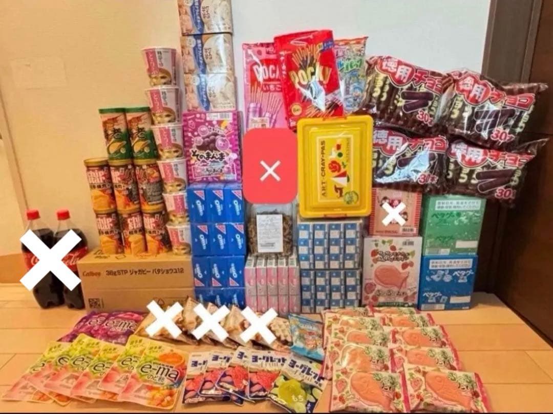 オレオ　ジャガビー　ピコラ　ぷくぷくたい　ワッフル　チップスター　ペタグーグミ