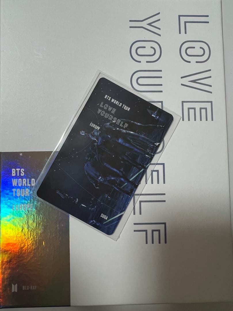 BTS LYS EUROPE Blu-ray トレカ SUGA シュガ ユンギ