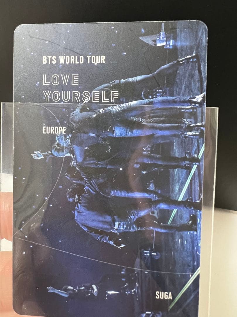 BTS LYS EUROPE Blu-ray トレカ SUGA シュガ ユンギ