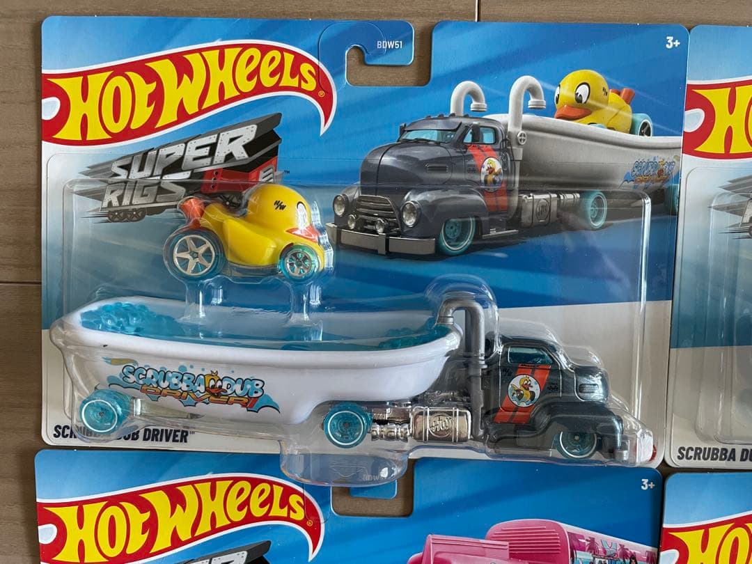 ホットウィール スーパーリグ まとめて4台セット