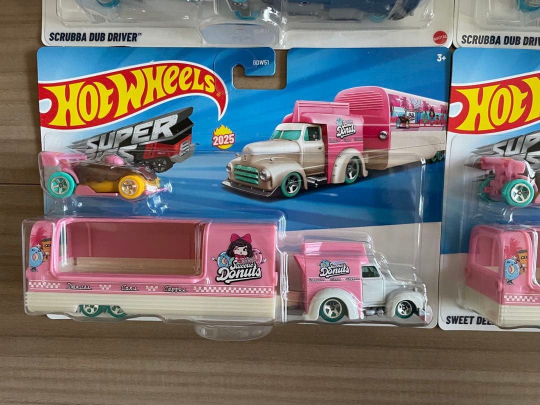ホットウィール スーパーリグ まとめて4台セット