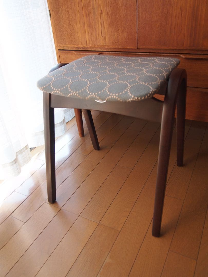 ひろさん専用 ミナペルホネン 秋田木工 剣持スツールC タンバリン ハンドメイド