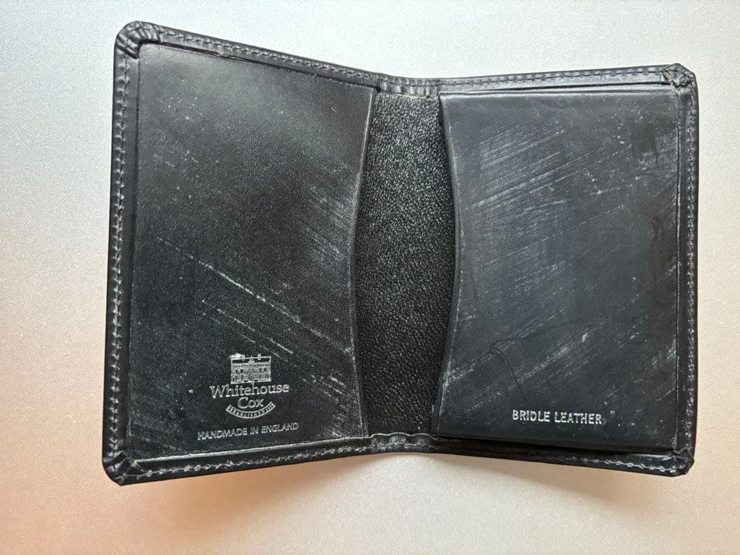 K*Y様 WhitehouseCox ホワイトハウスコックス名刺入れ　ブラック