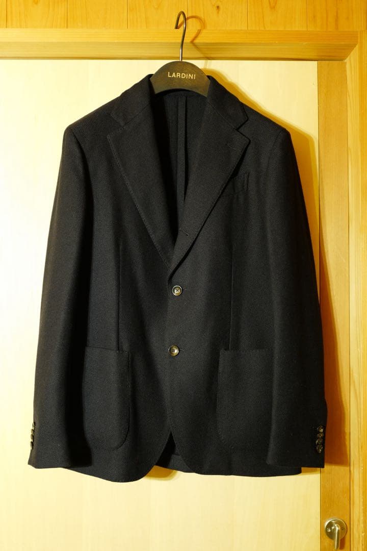 LARDINI テーラードジャケット46ラルディーニ　ネイビー