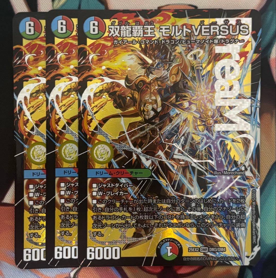 双龍覇王モルトversus 3枚セット