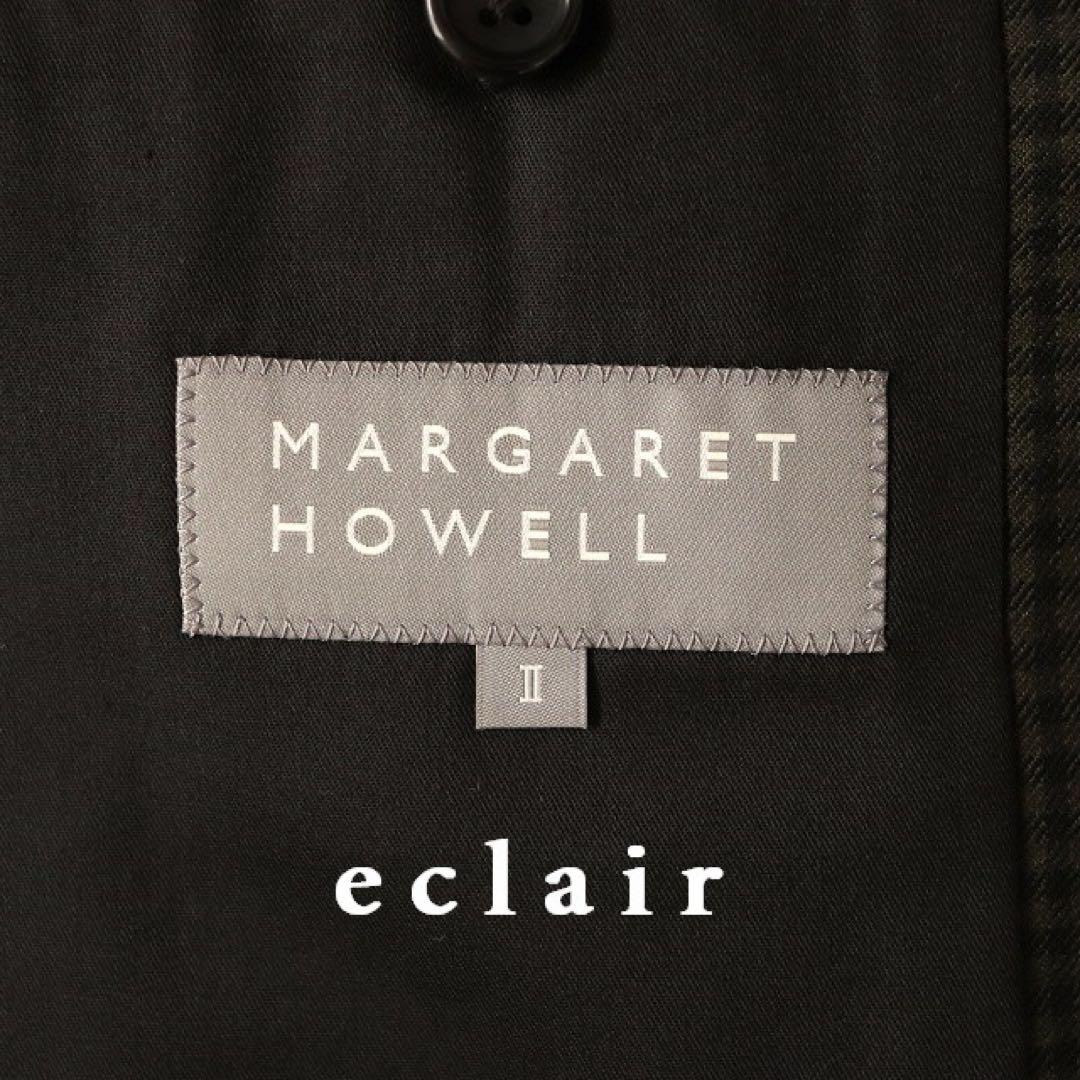 2023 新型 マーガレットハウエル ギンガムウールツイル ジャケット 9.7万