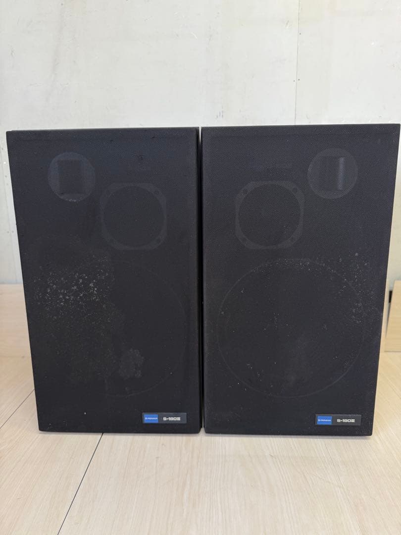 パイオニアPioneerS-180EIIIスピーカーセット　ジャンク品