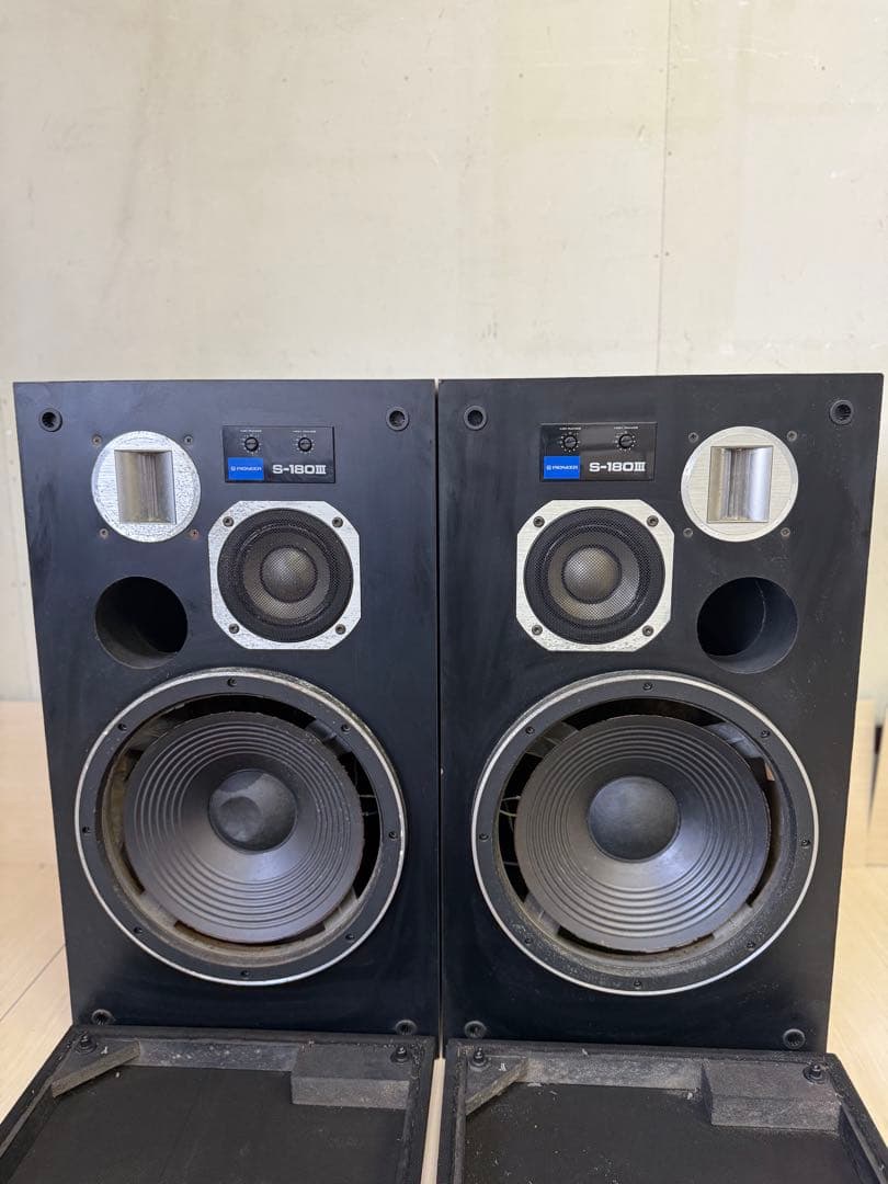 パイオニアPioneerS-180EIIIスピーカーセット　ジャンク品