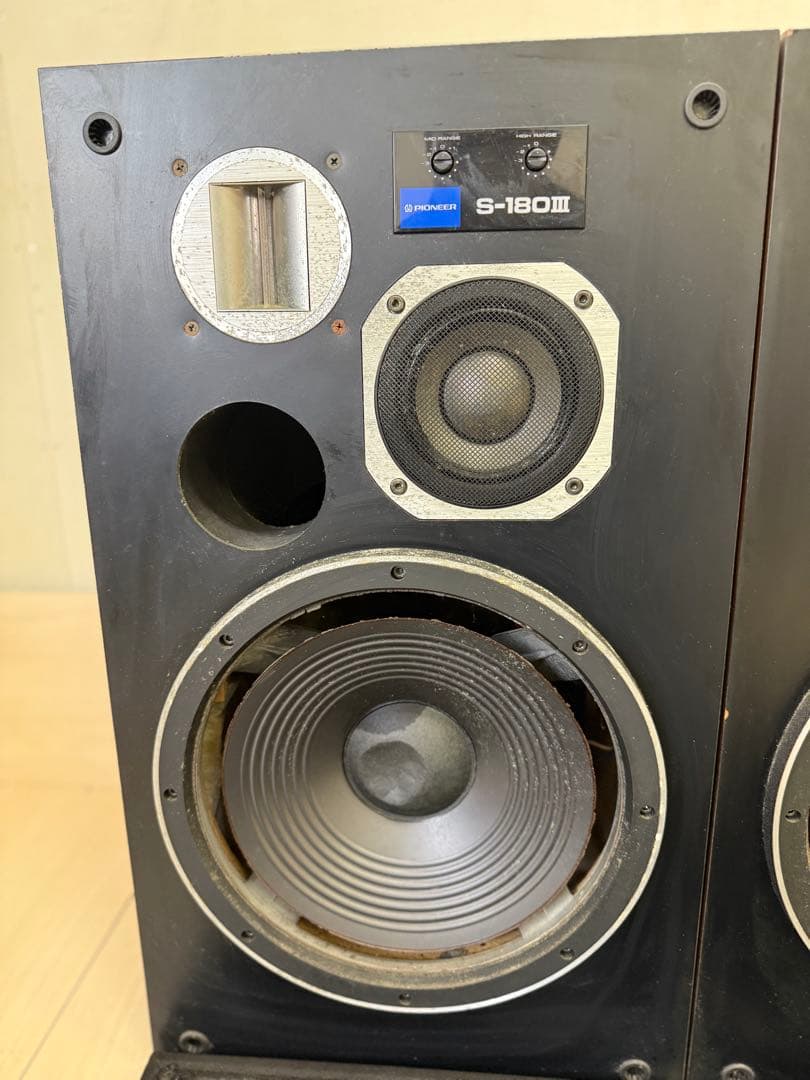 パイオニアPioneerS-180EIIIスピーカーセット　ジャンク品