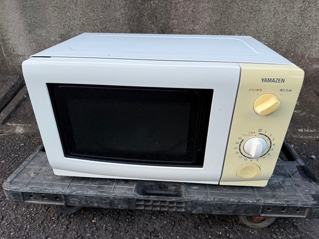2014年式 600w YAMAZEN 電子レンジ MW-D196（W）6