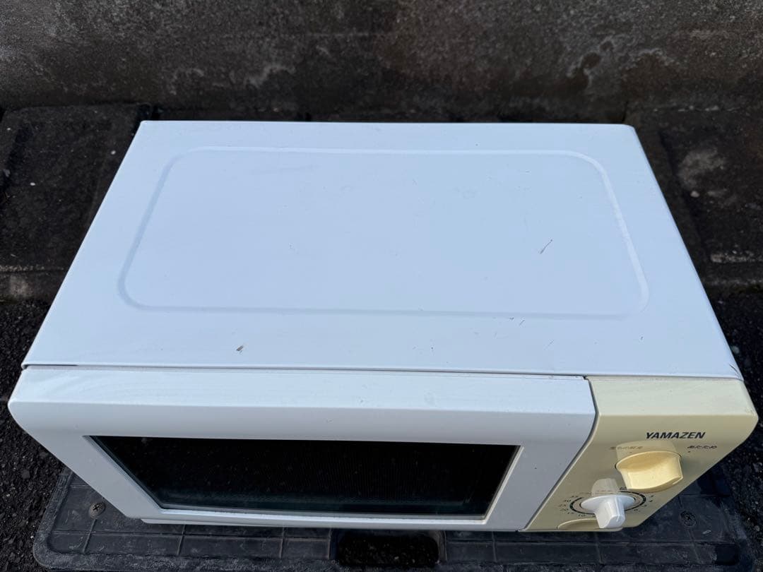 2014年式 600w YAMAZEN 電子レンジ MW-D196（W）6