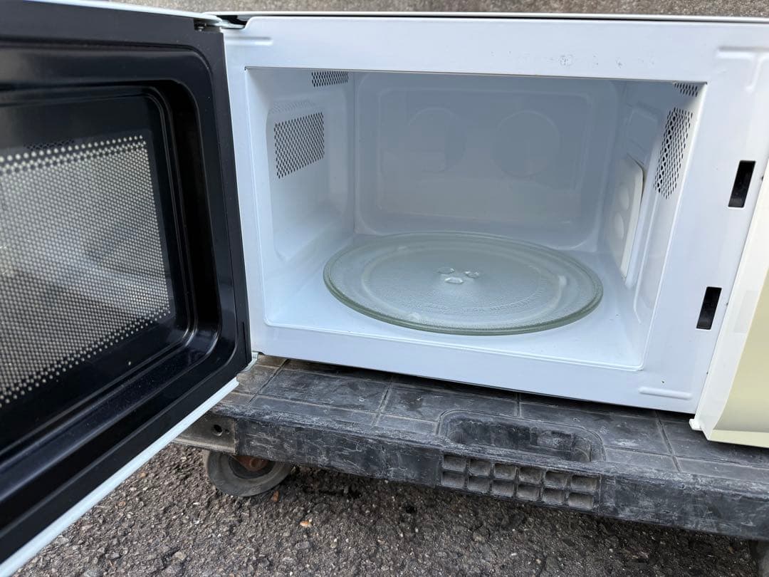 2014年式 600w YAMAZEN 電子レンジ MW-D196（W）6