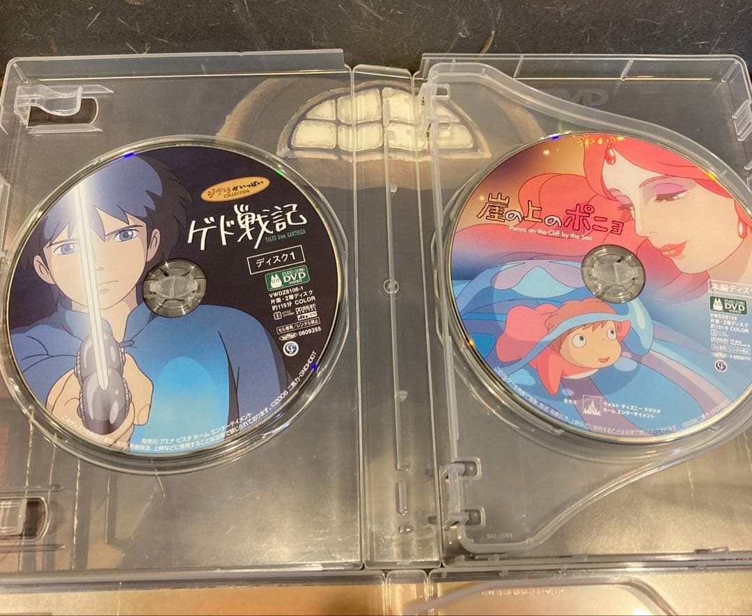 ジブリDVD本編ディスク１０枚(154)