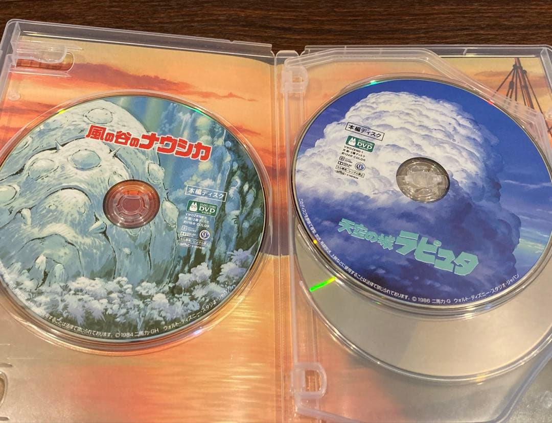 ジブリDVD本編ディスク１０枚(154)