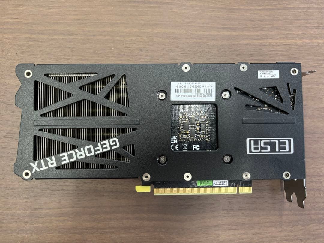 ELSA GeForce RTX 3060 Ti 8GB GDDR6 ジャンク