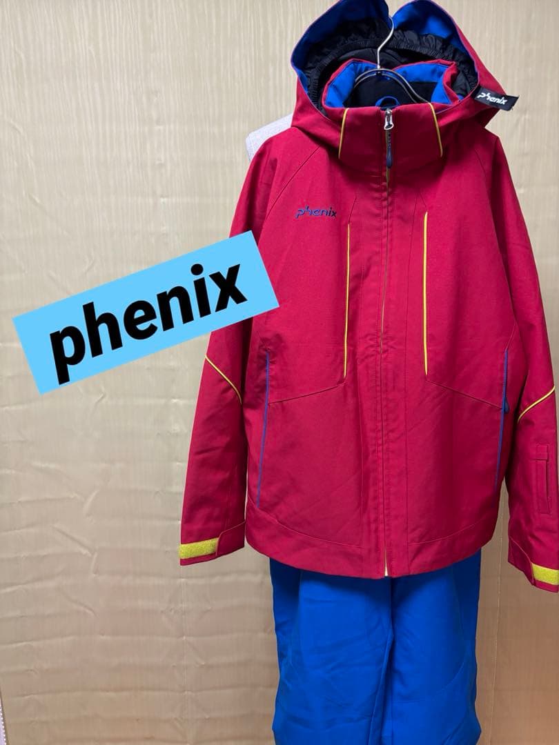 phenix 160 スキーウェア　子供　フェニックス　上下セット　キッズ　赤