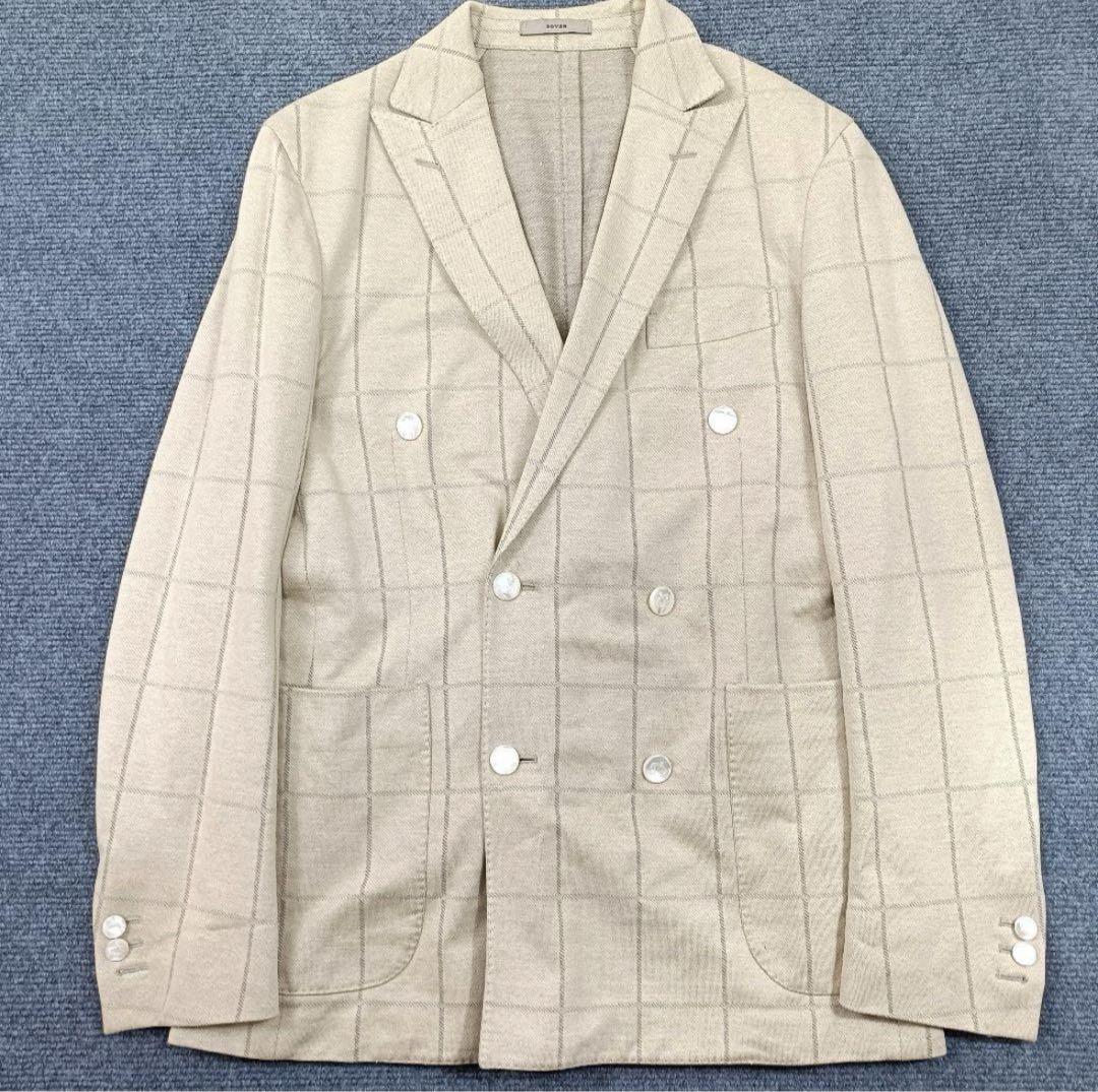 ボリオリ DOVER ダブルジャケットシルク混 アンコン サイズ48(46相当)