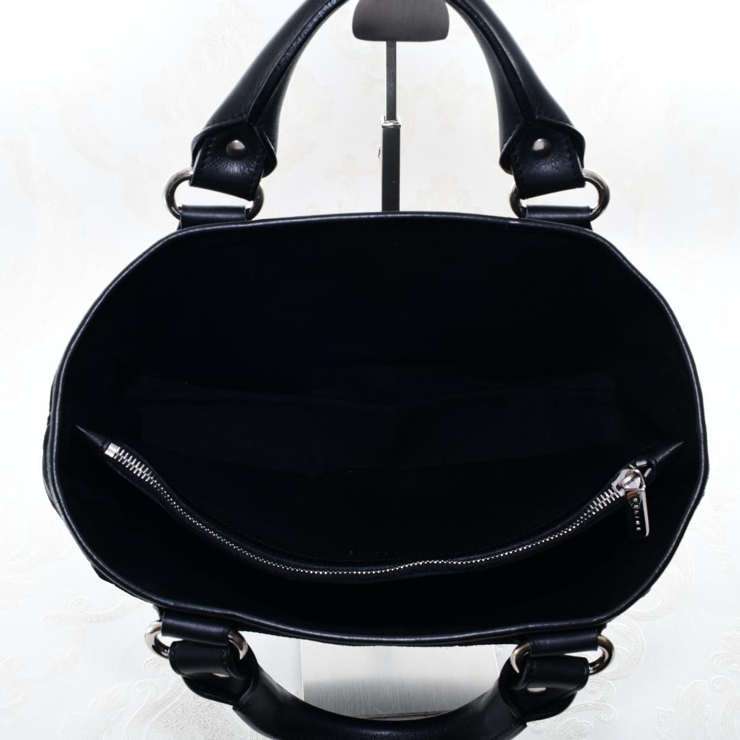 CELINE セリーヌ クラッチバッグ ブギーバッグCマカダム 黒 匿名配送