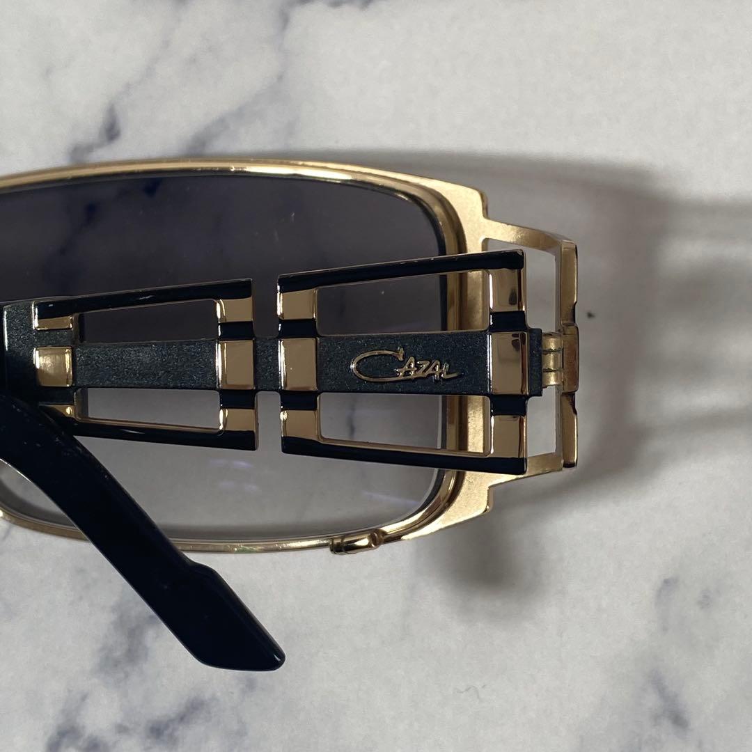 CAZAL カザール サングラス 眼鏡　ゴールドブラック カザール ヴィンテージ