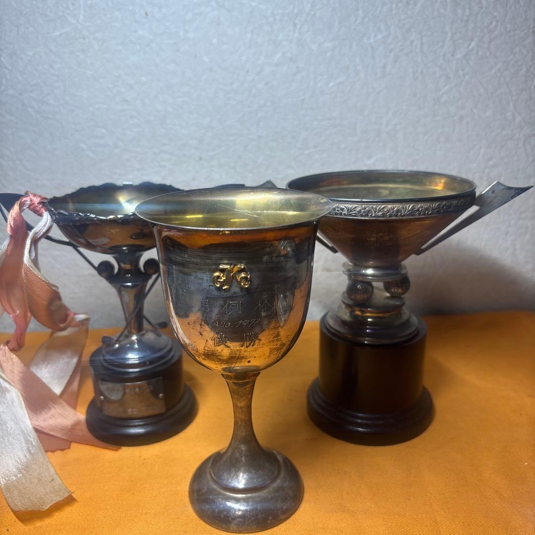 霹靂一線様 專用 銀製　優勝カップ 杯 313g 銀製SILVER 刻印有り