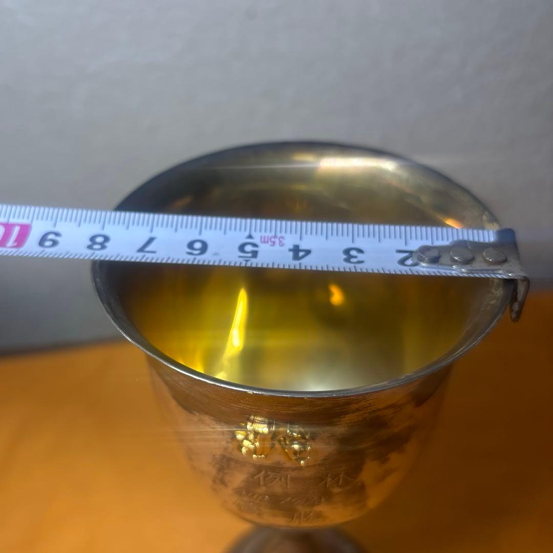 霹靂一線様 專用 銀製　優勝カップ 杯 313g 銀製SILVER 刻印有り