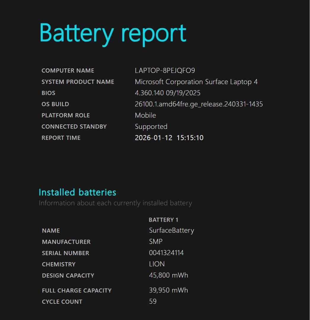 【Microsoft】Surface Laptop4