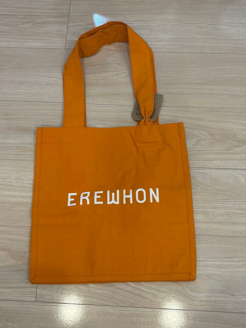 新品未使用！高級ブランドスーパー EREWHONのオシャレなエコバッグ♪