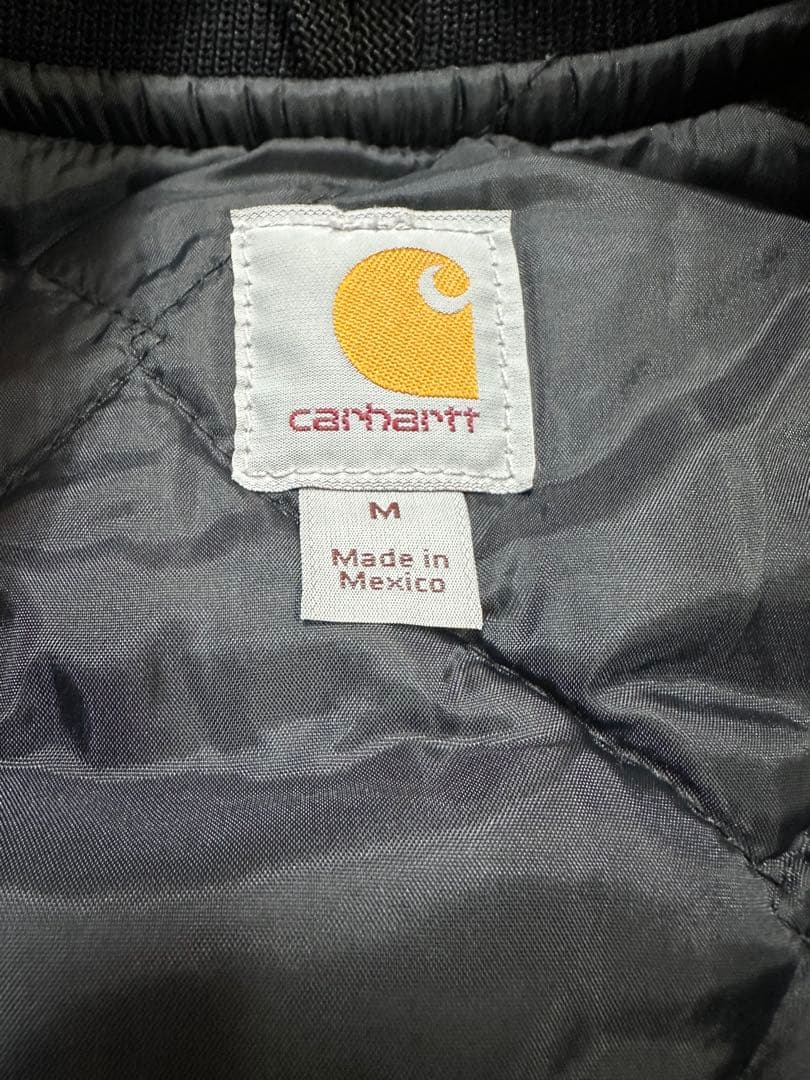 carhartt ダックベスト　ブラック　メキシコ製