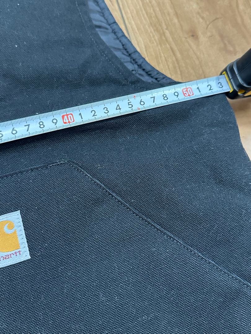 carhartt ダックベスト　ブラック　メキシコ製