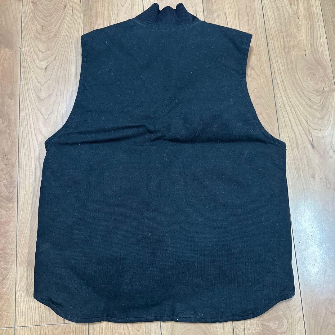 carhartt ダックベスト　ブラック　メキシコ製