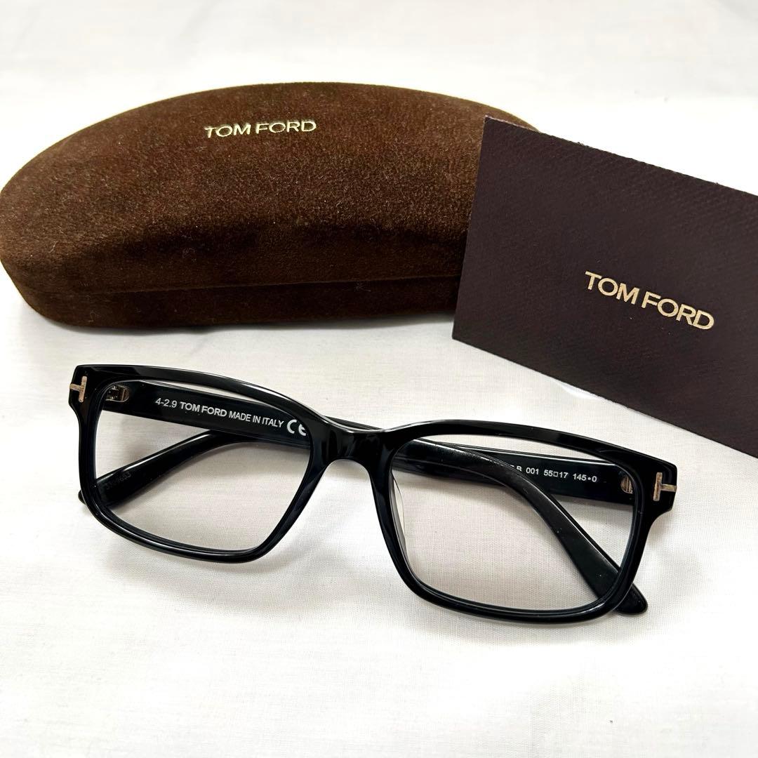 ■極美品■ トムフォード　TF5313-F-B 001 ブラック　サングラス