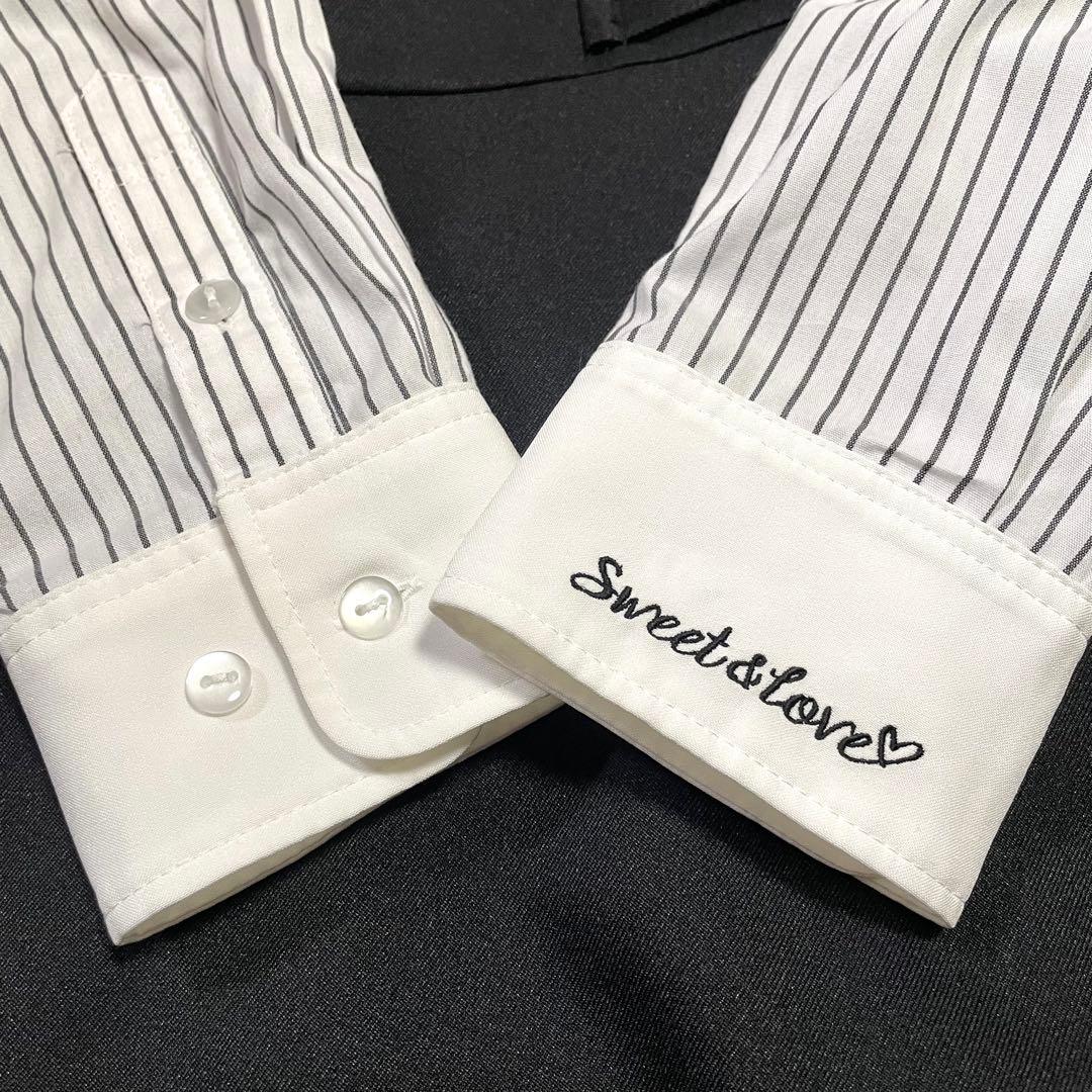 美品♪アリサナ 160 スーツ 卒業式 黒 ロングスカート セットアップ