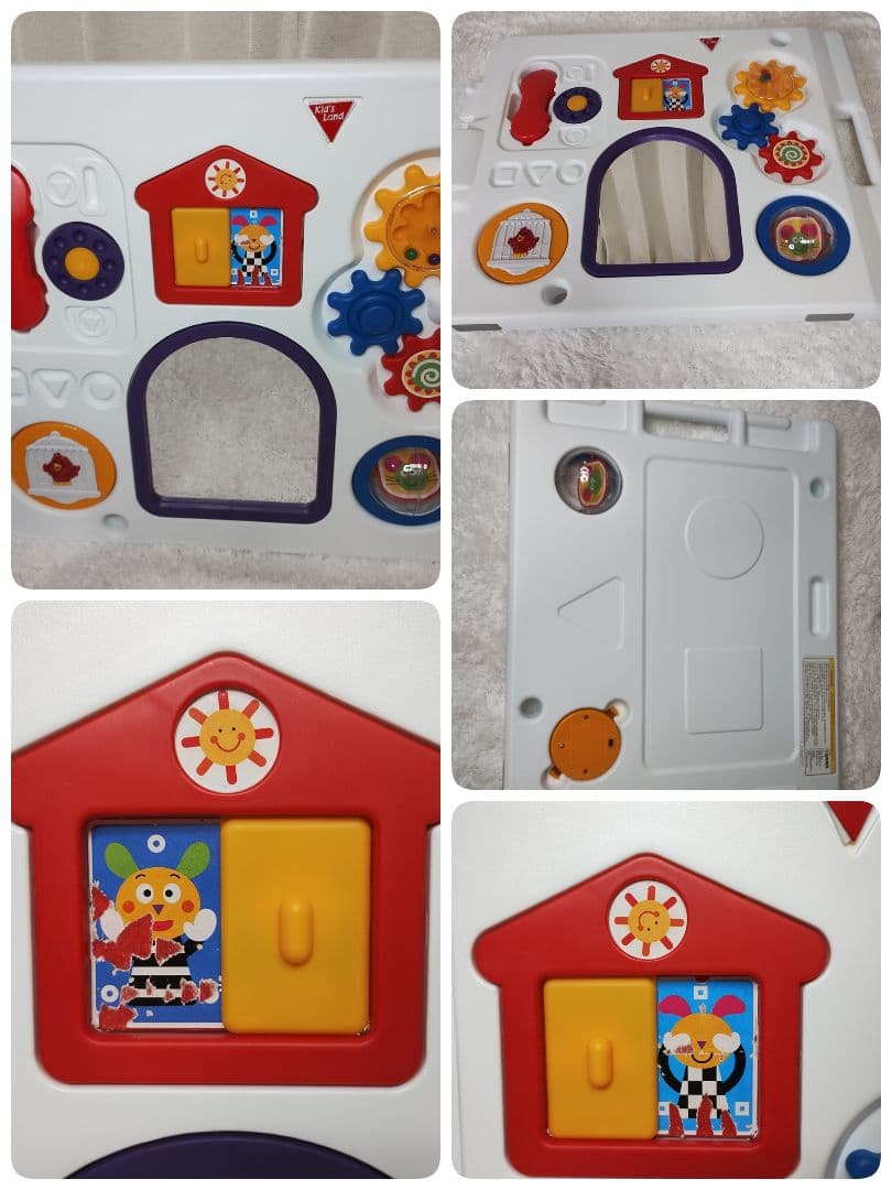 日本育児✨️ベビーサークル ミュージカルキッズランドDX 8枚 カラフル　美品