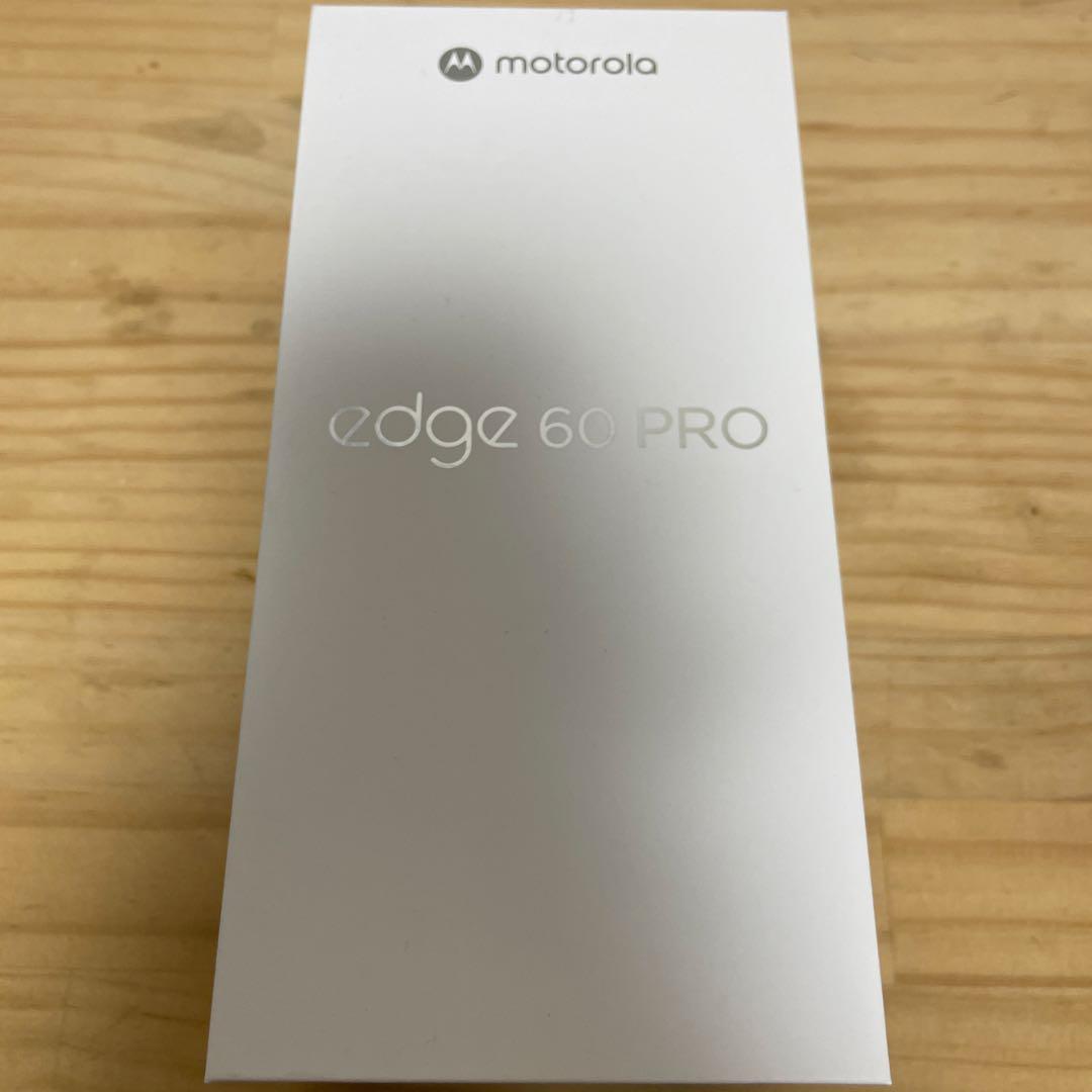 【新品未開封】Motorola edge 60 pro カルサイトホワイト